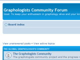 Graphologists Community Forum