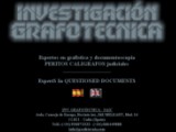 Investigacin Grafotecnica - Espaa